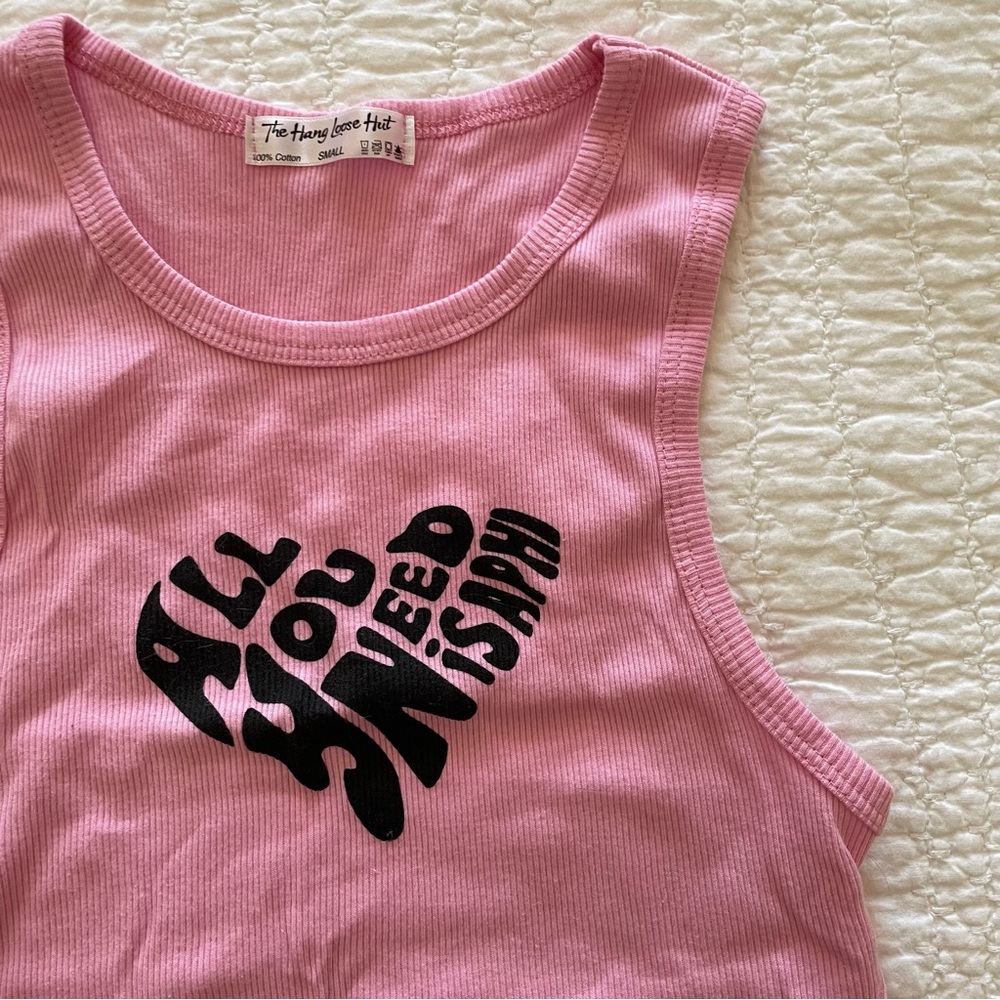 Alpha Phi Sorority Cropped Tank